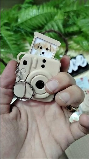 Mini keychain camera with personalized photo #bambulab #3dprinter #keychains