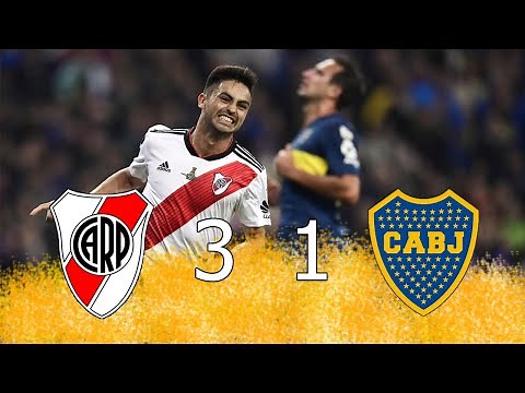 River 3 vs Boca 1 - Final Copa Libertadores 2018 (Vuelta) - Partido Completo HD
