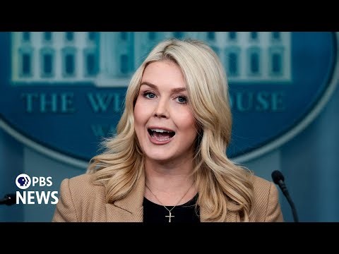 WATCH LIVE: Trump joins White House briefing after latest Greenland and tariff threats