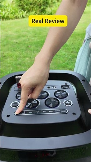 Testing this colorful portable speaker for outdoor use #speaker #test #gadget