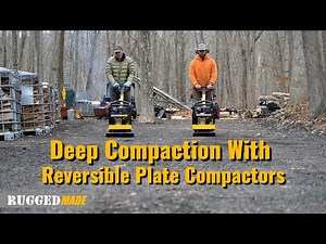 RuggedMade Reversible Plate Compactors