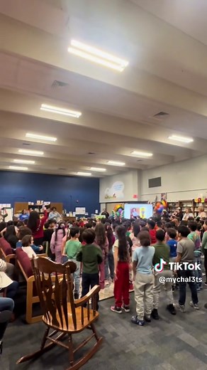 Students Celebrate Reading Rainbow with Joyful Performance