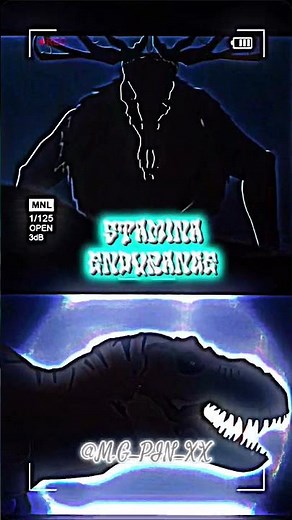 Wendigo VS Tyrannosaurus Rex #jurassicworldedit #fypシ