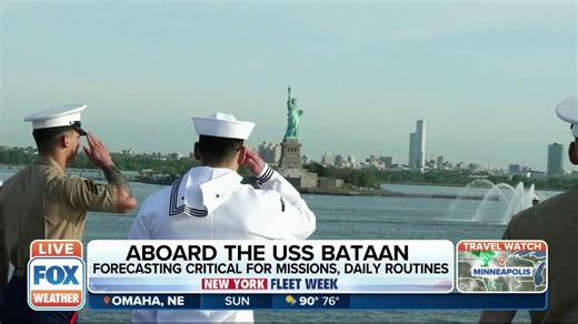 FOX Weather joins the crew aboard the USS Bataan