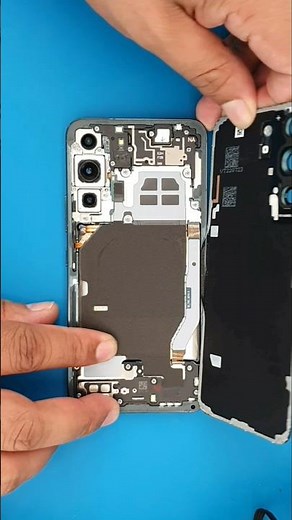 Samsung galaxy S22 battery tutorial service 👌 Samsung S22 quick repair #problemfix #tech #repair