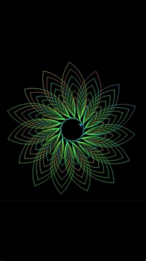 Amazing Flower Design using Python turtle #python #coding #funny #viral #trending #design