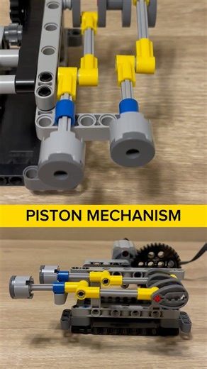 6.5K views · 384 reactions | Piston Mechanism Demonstration #lego #technic #legotechnic #piston #engine #mechanical #mechanism #mechanicalengineering | Bricks Master Builders | Facebook