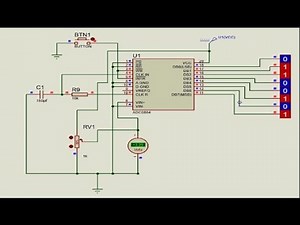 ADC _ Analog To Digital Converter Using ADC0804 (With LED And Logic Probe)