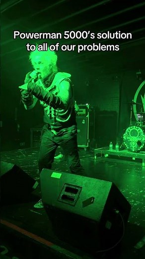 Powerman 5000’s solution to all of our problems (with Spider One)