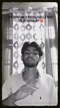 25 Sunday's Rap Challenge 22th Sunday ❤️‍🔥