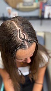 244K views · 19K reactions | Easy minimalistic braid tutorial  who wants to braid it or get it done? #braids #braidedhair #braidtutorial #intricatebraids #braider #topbraider #hairextensions #stitchbraids #boxbraids #feedinbraids #kanekalon #braidswithkanekalon #braidswithextensions | Olga Olikova braider | Facebook