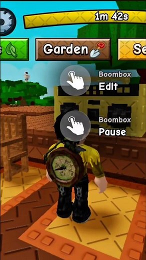 BOOMBOX IN GROW A GARDEN 2 😯 #roblox #gardengames