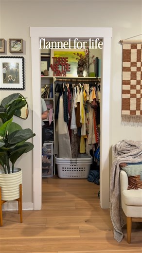 42K views · 1K reactions | Flannel season  Cozy, classic, and makes every outfit look effortlessly cool. This one’s officially my fall uniform — comfy barrel pants, easy layers, and a flannel that goes with everything. Comment “link” if you want the pants or shoes, or if you need inspo for the flannel + tee combo 癩 midsize outfit ideas flannel outfit for women fall outfit autumn outfit graphic tee barrel jeans | Midsize Kimberly Anne | Facebook