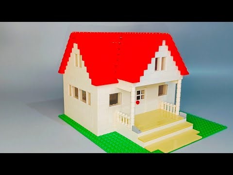 How To Build a Lego House MOC | Building Blocks Instructions | Satisfying Diy
