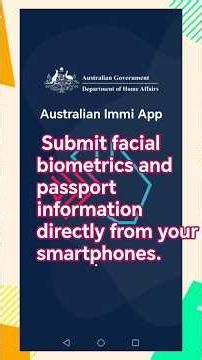 Australian Immi App: Submit Biometrics & Passport from Your Phone (No Centre Visit Needed)