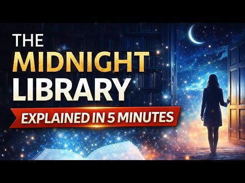 The Midnight Library Explained in 5 Minutes | Matt Haig Book Summary