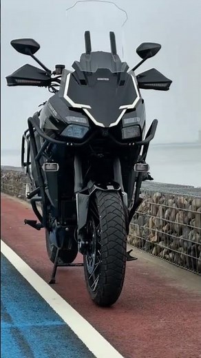 New ZONTES 703F Adventure motorcycle🔥 #fyp #adventurebike #touringmotorcycles #viralvideo #rider