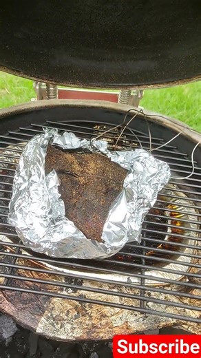 Brisket hitting 72 Celcius and stalling. Boat method to get internal temp to 96