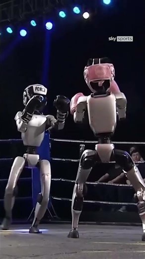Robot Boxing is now a thing in China🦾 #drone #dronespace #robot #fighting #boxing