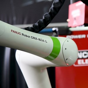 FANUC CRX-10iA collaborative robot for welding