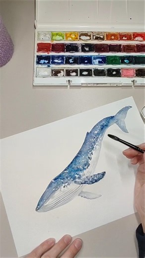 Would you like to see a blue whale in person? #art #drawing #whale #bluewhales #ocean