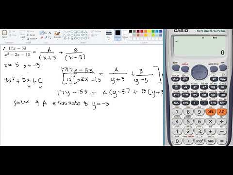 PARTIAL FRACTION DECOMPOSITION CALCULATOR TECHNIQUE CASE 1 ENGLISH