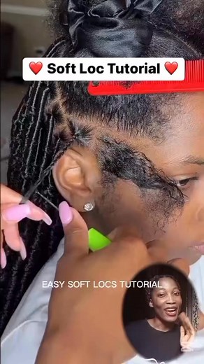 21K views · 74 reactions | Easy soft locs tutorial #hairstyle | Esty hairstyles tutorials and lifestyle | Facebook