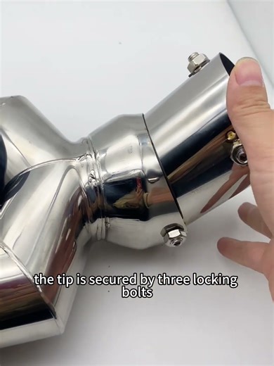 #304stainlesssteel DUEL ADJUSTABLE car exhaust tips. #automobile #garden #exhaust #tips#exhausttips