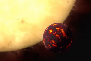 First temperature map of a “super-Earth” reveals lava world