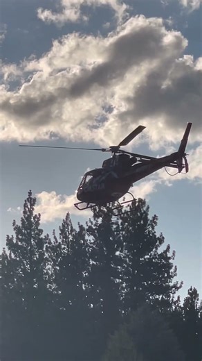 CalStar helicopter takeoff