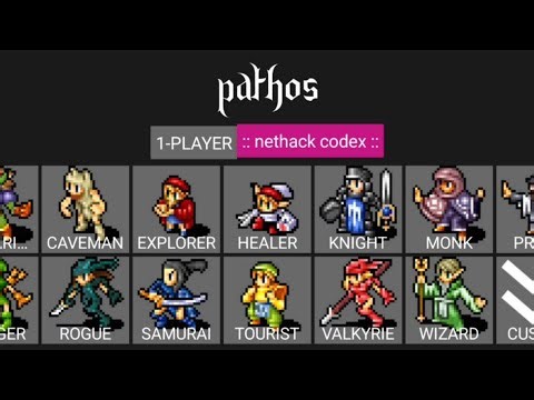 Pathos: Nethack Codex Custom Playthrough