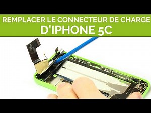 Réparer le connecteur de charge de son iphone 5C. By SOSav