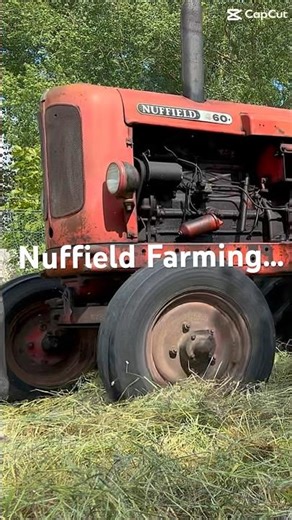 Nuffield Farming…#nuffield #nuffieldtractor #nuffieldfarming #vintagetractor #vintage #farming #agri