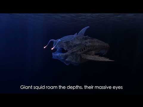 Deep Ocean Glowing Creatures 🌊 Bioluminescent Sea Life Documentary