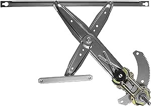 A-Premium Manual Window Regulator Compatible with Honda Civic 1996-2000 2 Door Front Left Driver Side