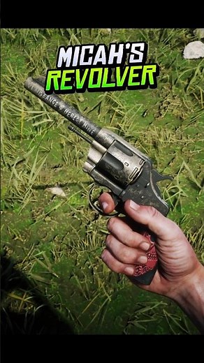 RDR2: Micah's Revolver Location - FAST & EASY Guide #rdr2secrets #rdr2weapons