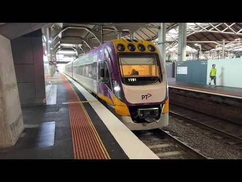 V/Line VL91 Departing Southern Cross Station to Traralgon