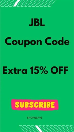 JBL coupon code 2026 today #discount #couponcode #promocode