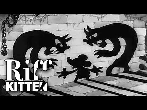 Riff Kitten - Little Dancing Skeletons (Cartoon Video) #halloween #electroswing