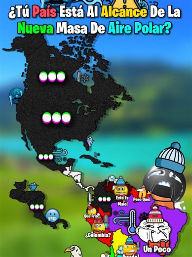 Efectos de la Nueva Masa de Aire Polar en Latinoamérica