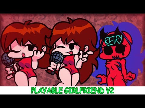 Friday Night Funkin' Playable Girlfriend V2 Skin! | VS Whitty Definitive Edition