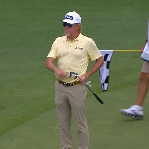 111K views · 1K reactions | Miguel Angel Jimenez did his sword dance and Alker shined again. Best shots from Friday's Round 2 at Bridgestone SENIOR PLAYERS. | PGA TOUR Champions | Facebook
