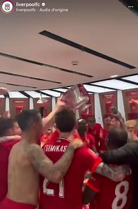 133K views · 8.9K reactions | C’est la fête dans les vestiaires… ❤️ | Liverpool FC - France | Facebook