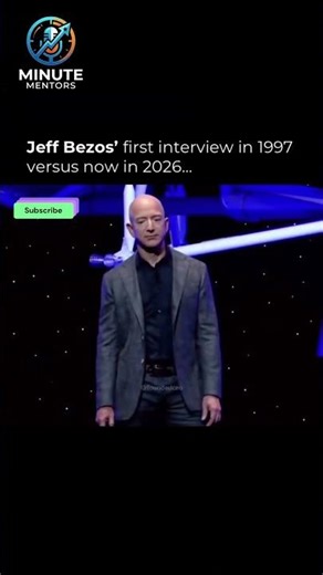 In 1997, a young Jeff Bezos appeared in one of his first interviews after taking Amazon public