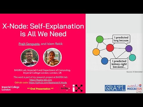 X-Node: Self-Explanation is All We Need | **Oral Presentation** | GRAIL MICCAI 2025