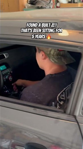 Barn Find ZL1 was built! #ZL1 #Camaro #5thgen