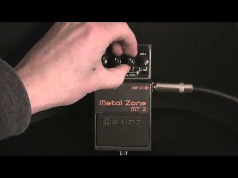 Boss Metal Zone MT-2 Review/Demo