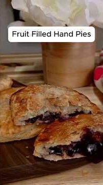 These Fruit Filled Hand Pies Are RIDIC-ULICIOUS!😋#baking #foodie #homemade #shorts #shortsvideo