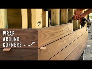 Finishing the Ceiling, Framing the Deck Skirting, Installing Cladding (DECK BUILD PART 5)