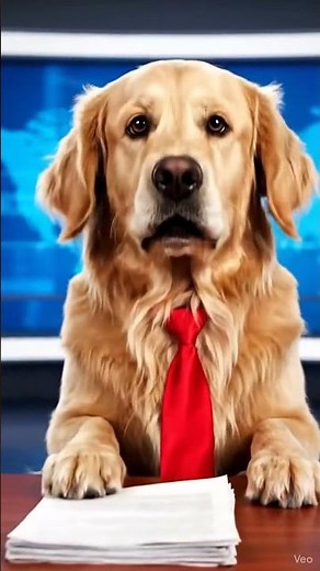 Dog News Reporter Has Trouble!